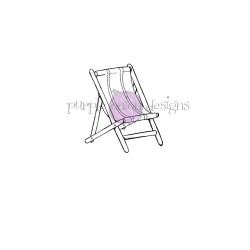 PURPLE ONION - Stacey Yacula Studio - Beach Chair
