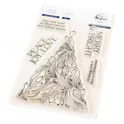 PINKFRESH STUDIO - Festive Foliage Tree Stamp