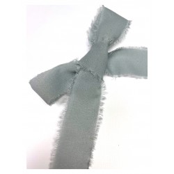 NASTRO CHIFFON - GRAU- 40MM